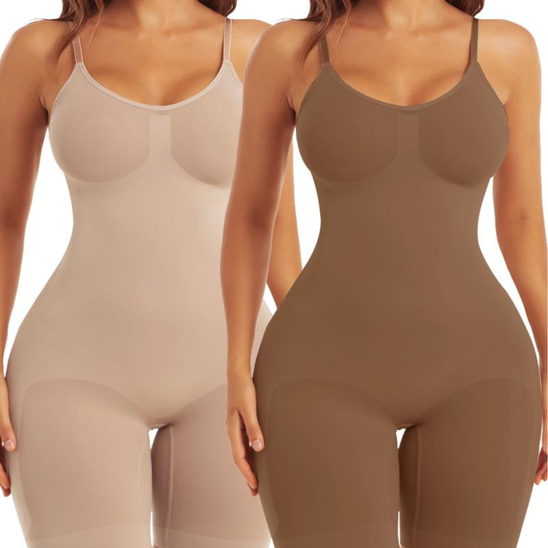 Shapewear Bodysuit for Women Tummy Control - Butt Lifting Fajas Full Body Shaper Seamless Thigh Slimmer Shorts Outdoorfun
